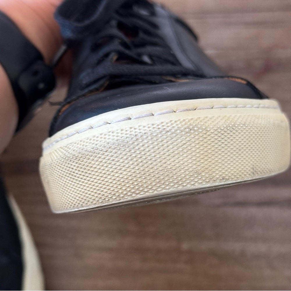 Beckett Simonon black leather sneakers size 44 US 10 - Picture 7 of 14